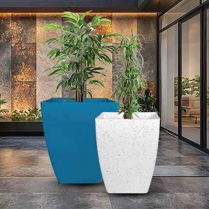 Nexus Square Tower Pots