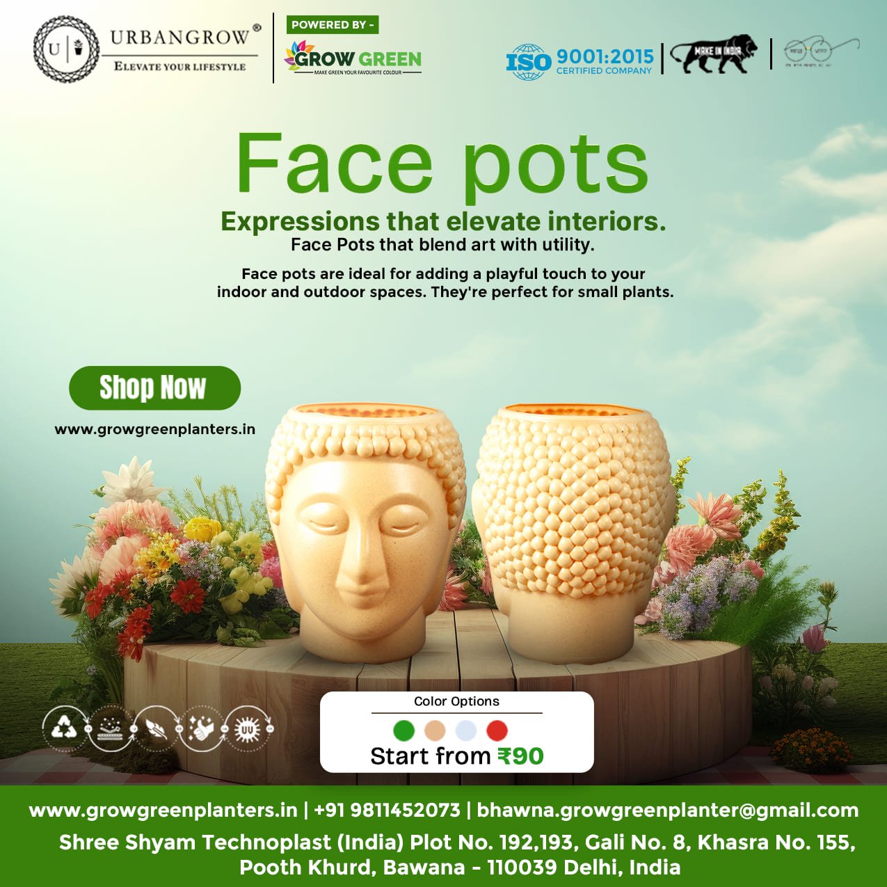 Face Pots