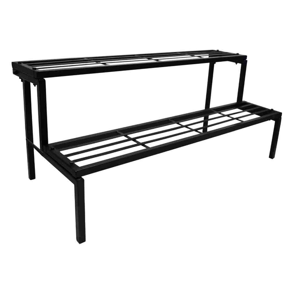Pots Stand Of Iron Frame Two Step Iron Stand