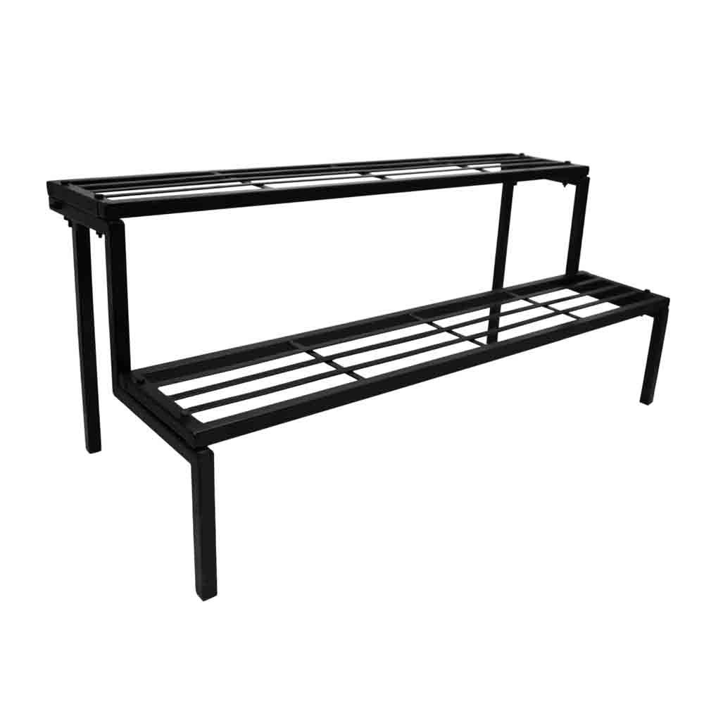Pots Stand Of Iron Frame Two Step Iron Stand